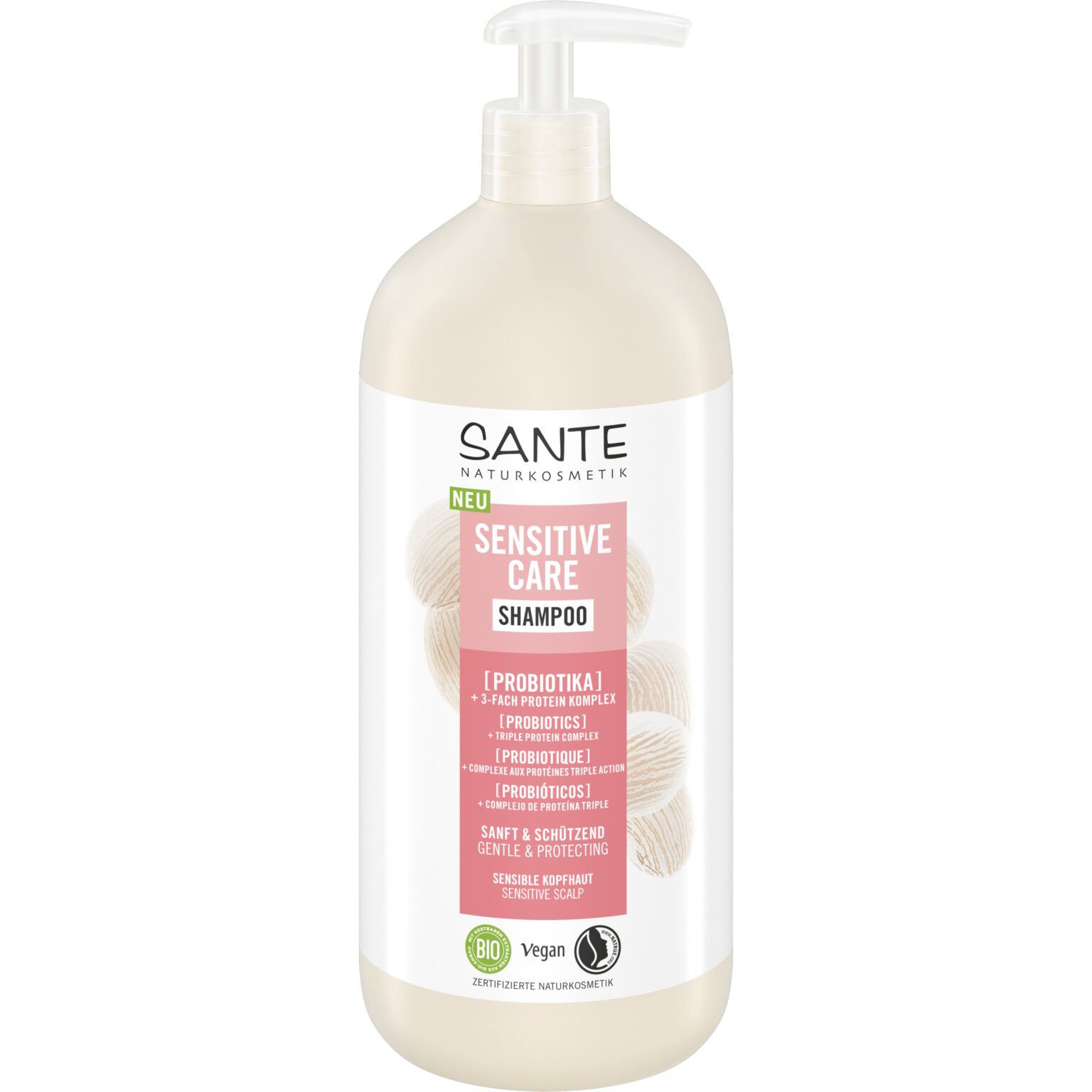 Біо-Шампунь Sante Sensitive Care для захисту чутливої шкіри голови 950 мл - фото 1