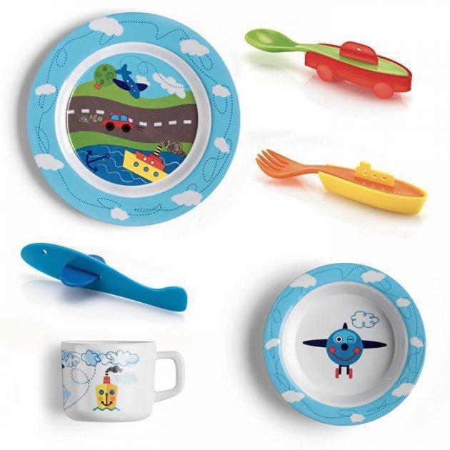 Детский набор посуды Guzzini, 6 предметов (8100052) - фото 1