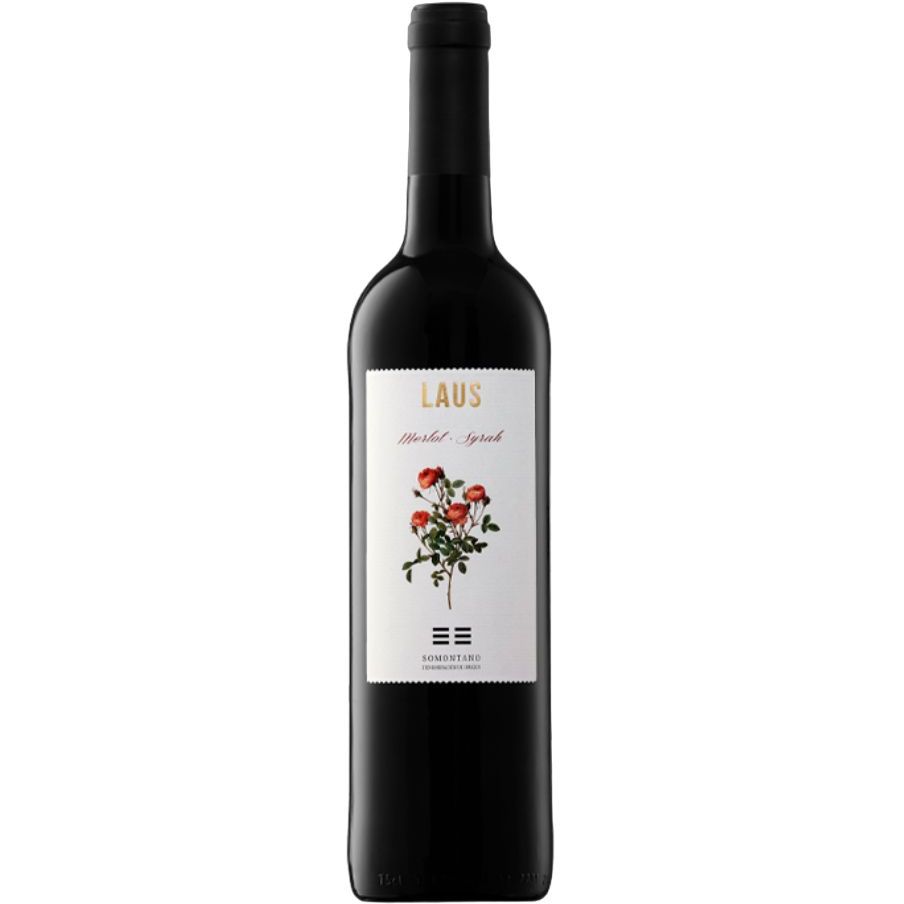 Вино Laus Tinto Joven Merlot Syrah красное сухое 0.75 л - фото 1