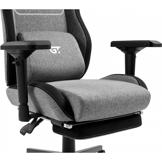 Геймерское кресло GT Racer X-2305 Fabric Gray/Black (X-2305 Fabric Gray/Black) - фото 5