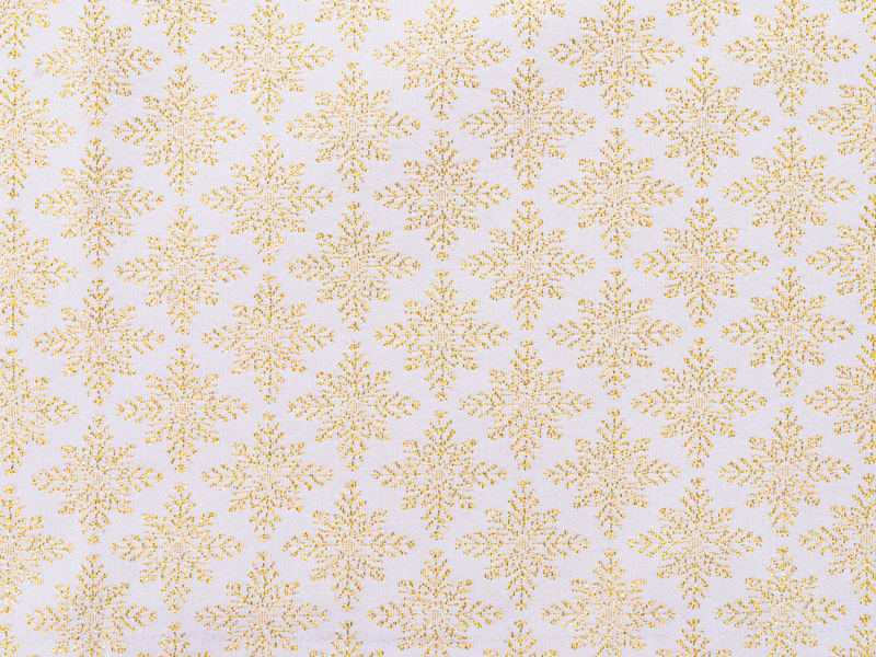Раннер із золотим люрексом Lefard, Сніжинка, 40х100 см (812-031) - фото 3