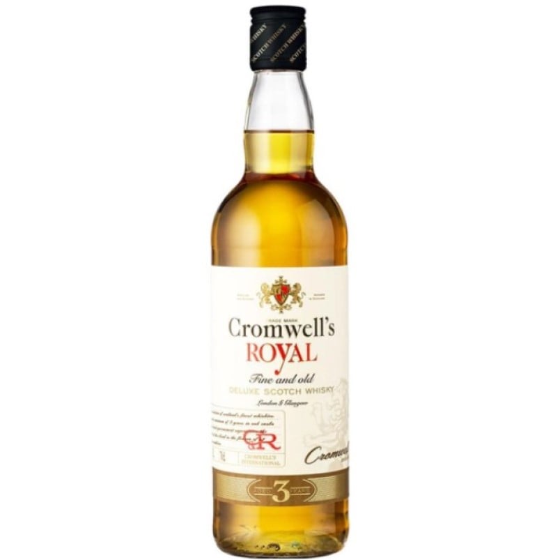 Виски Cromwell's Royal Blended Scotch Whisky 40% 0.7 л - фото 1