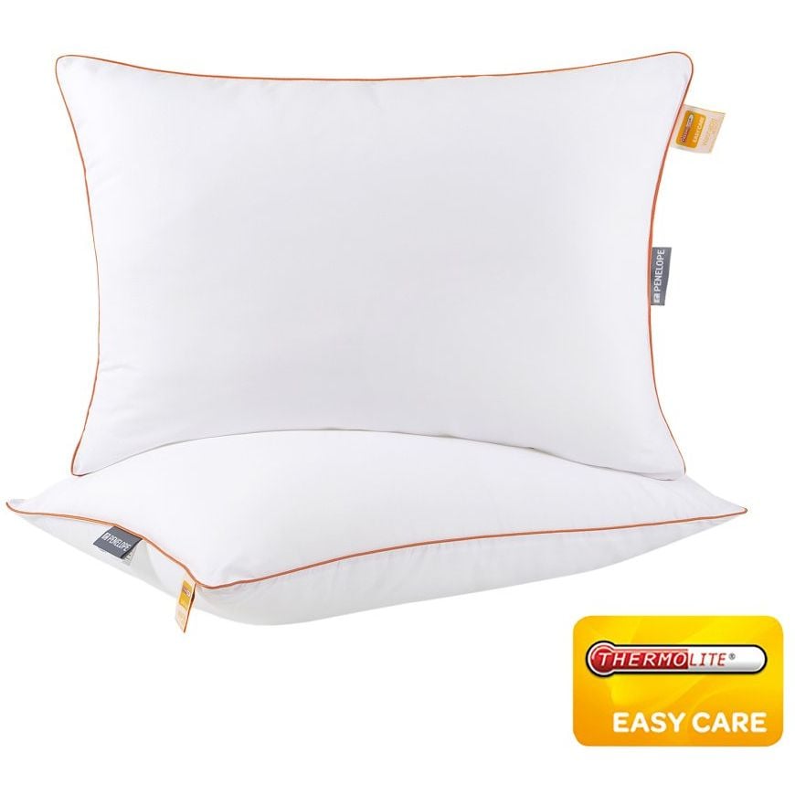 Ковдра з подушками Penelope Easy Care New, євростандарт, 215х195 см, біла (svt-2000022301336) - фото 5