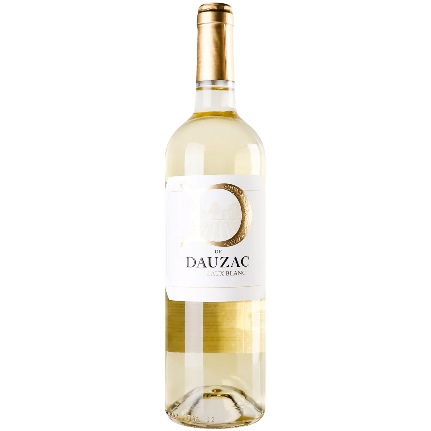 Вино Château Dauzac D de Dauzac blanc Bordeaux AOP белое сухое 0.75 л - фото 1