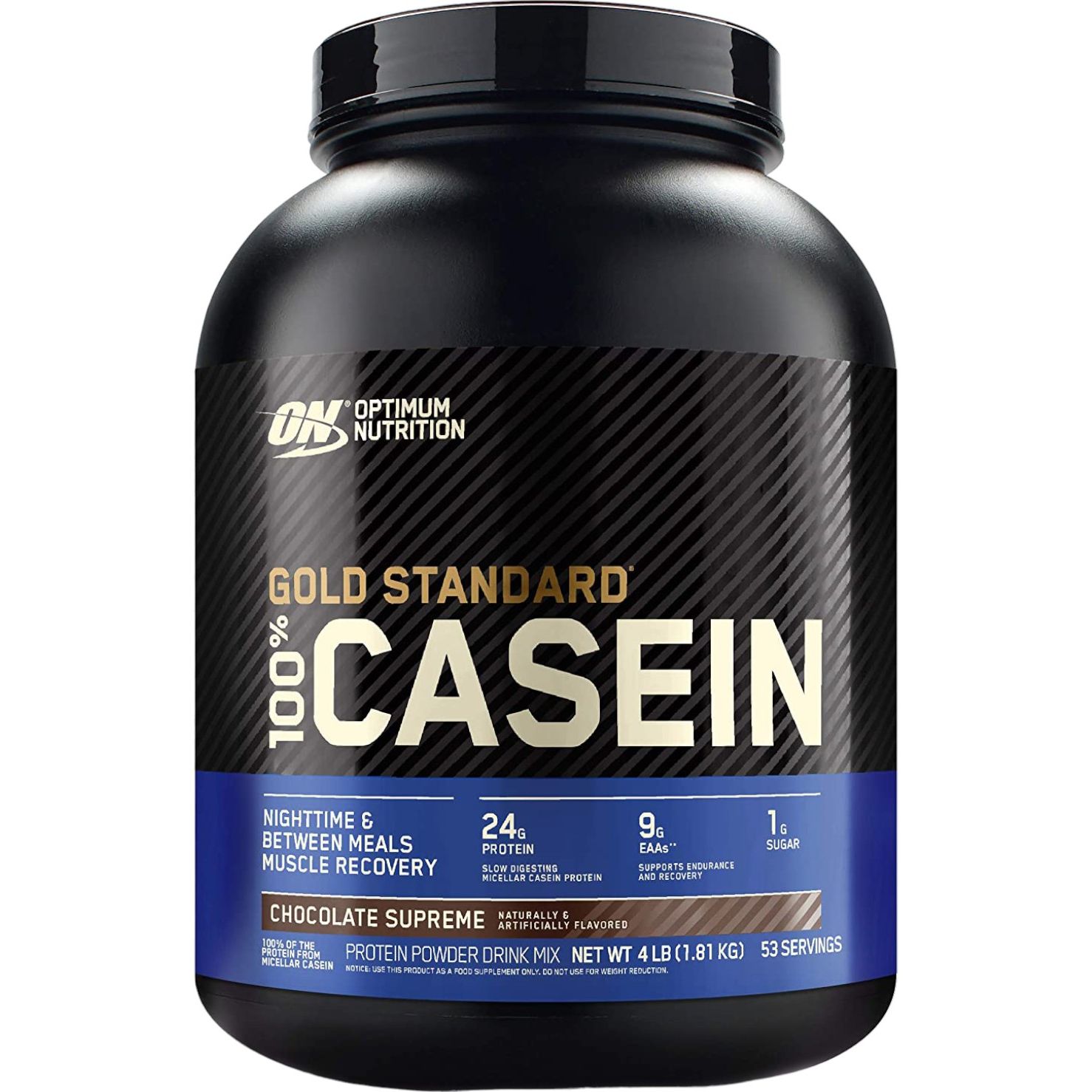 Казеїн Optimum Nutrition 100% Casein Protein Chocolate 1.818 кг - фото 1