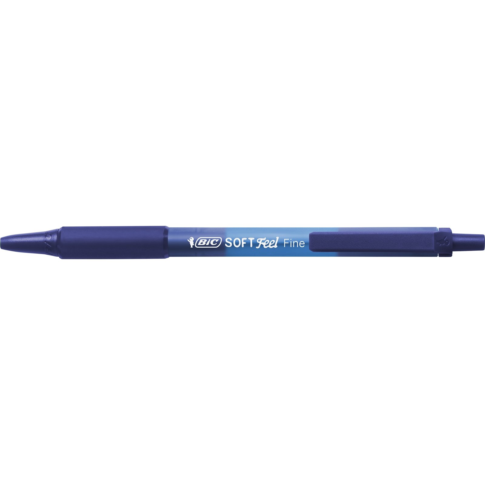 Ручка шариковая BIC Soft Feel Clic Grip, синий, 1 шт. (8373982) - фото 2