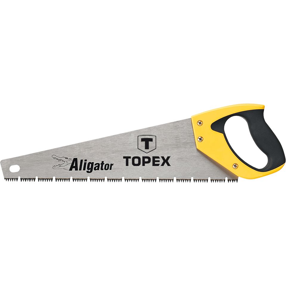 Ножовка по дереву Topex Aligator 7TPI 400 мм (10A441) - фото 1