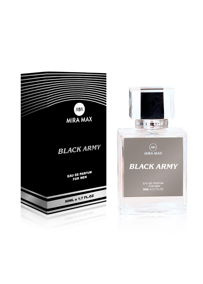 Парфумерна вода для чоловіків Mira Max Black Army, 50 мл - фото 1