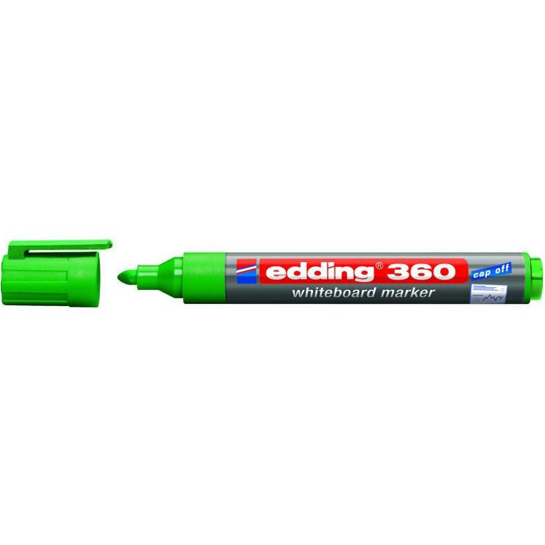 Маркер для дошок Edding Board конусоподібний 1.5-3 мм зелений (e-360/04) - фото 1