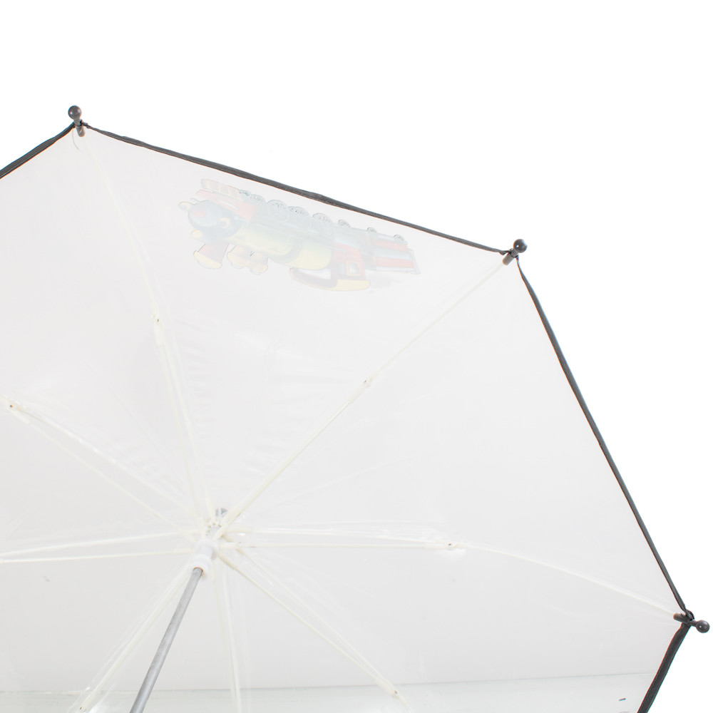 Дитяча парасолька-палиця механічна Art Rain 73 см прозора - фото 3