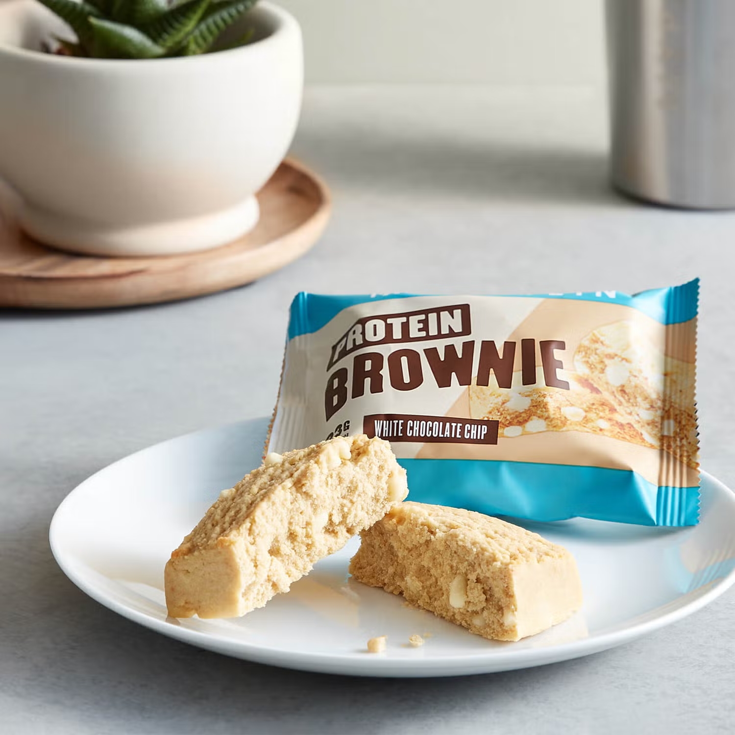 Протеиновый брауни Myprotein Protein Brownie White Chocolate 75 г - фото 2