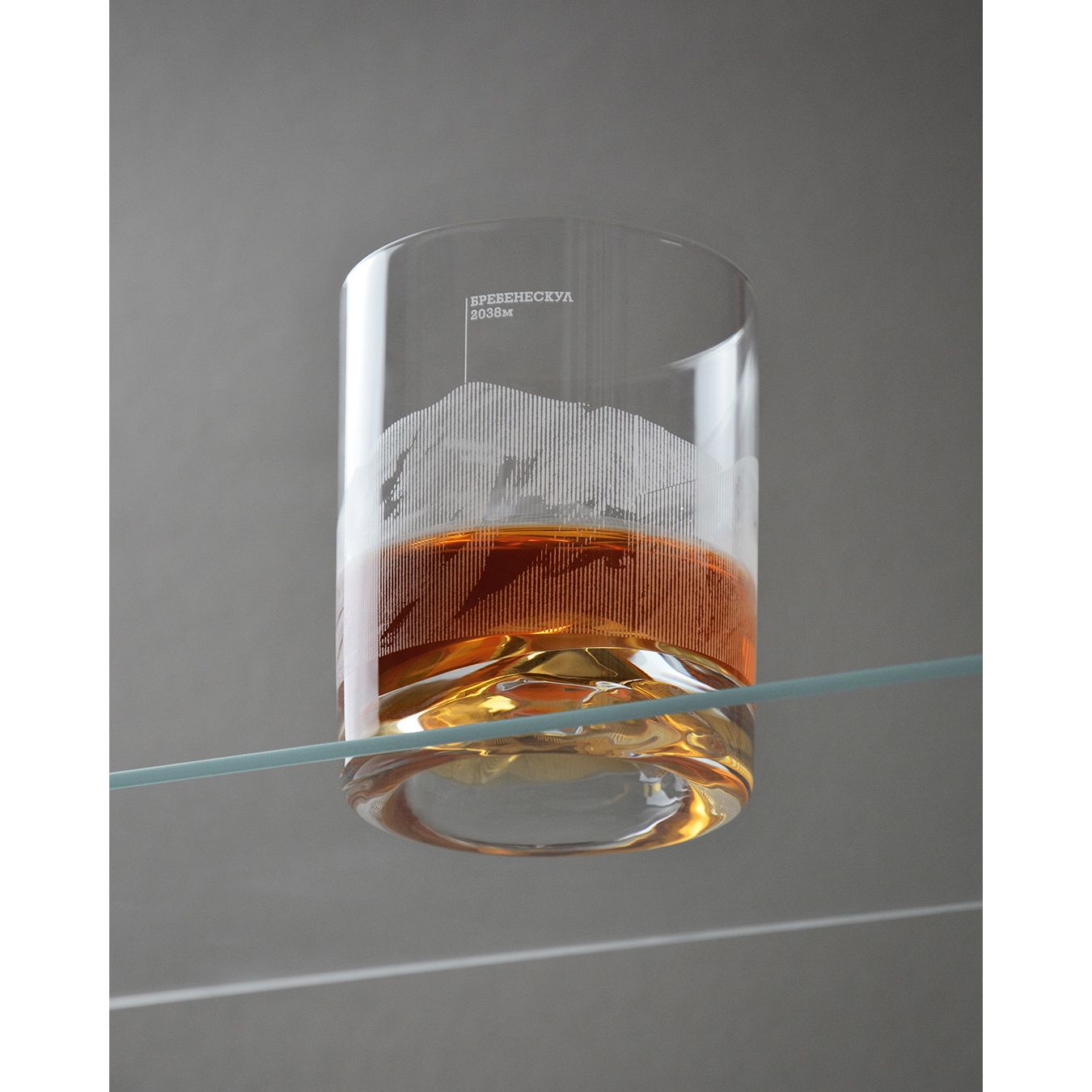 Набір склянок для віскі Concept Glass Карпати 350 мл 2 шт. (CG2-734001) - фото 3