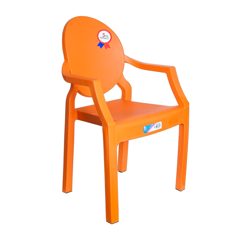 Крісло дитяче Irak Plastik Afacan, помаранчевий (CM410) - фото 1