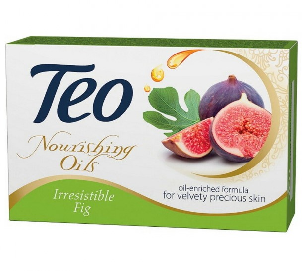 Mыло твердое Тео Nourishing Oils Irresistible Fig, зеленый, 100 г (28281) - фото 1