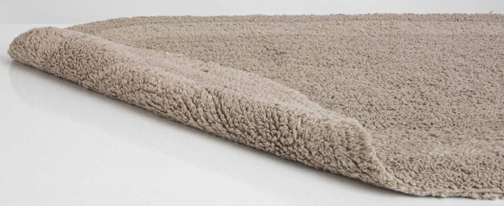 Набор ковриков Irya Rica gri, 90х60 см и 60х40 см, бежевый (svt-2000022273893) - фото 3