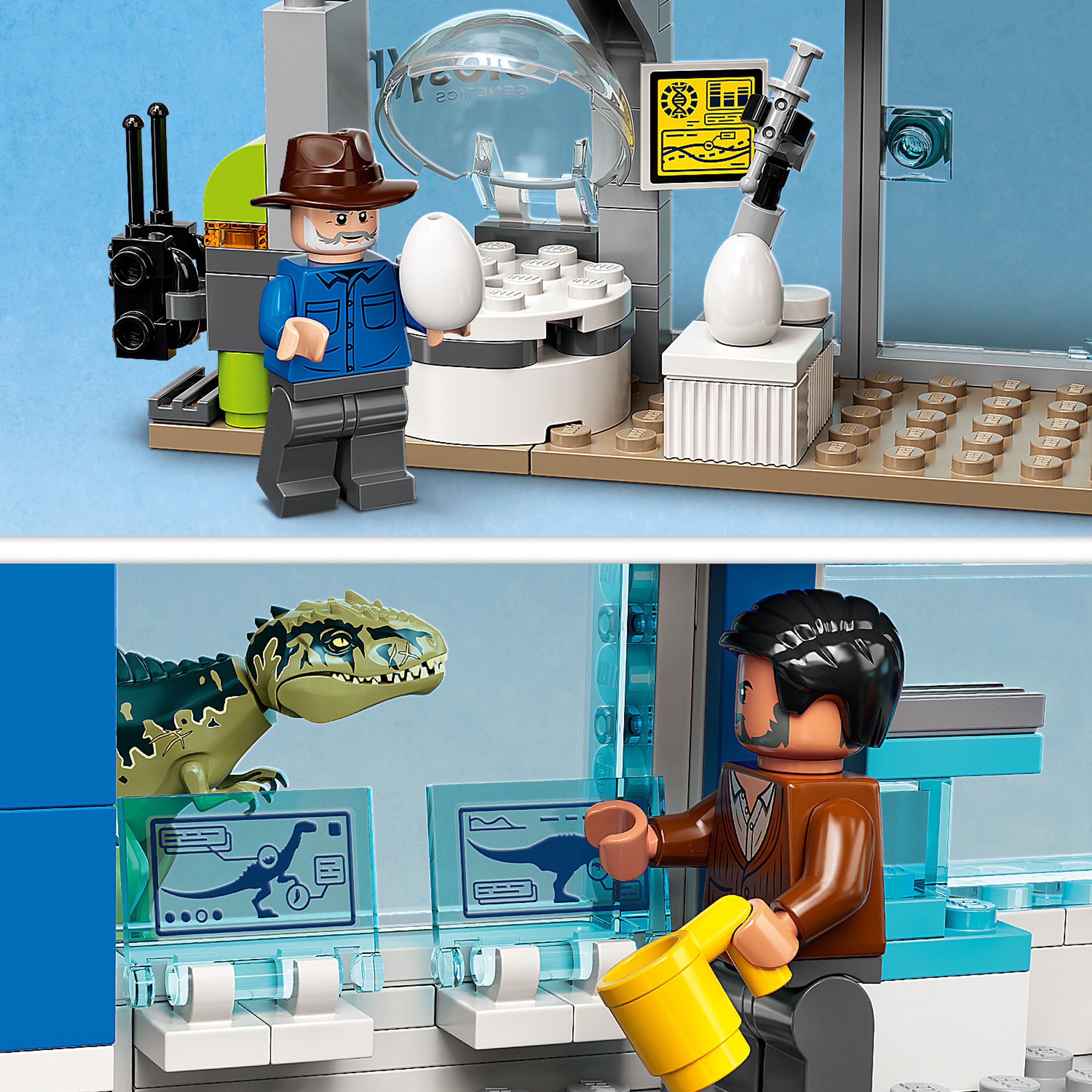 Конструктор LEGO Jurassic World Атака гиганотозавра и теризинозавра, 810 деталей (76949) - фото 7