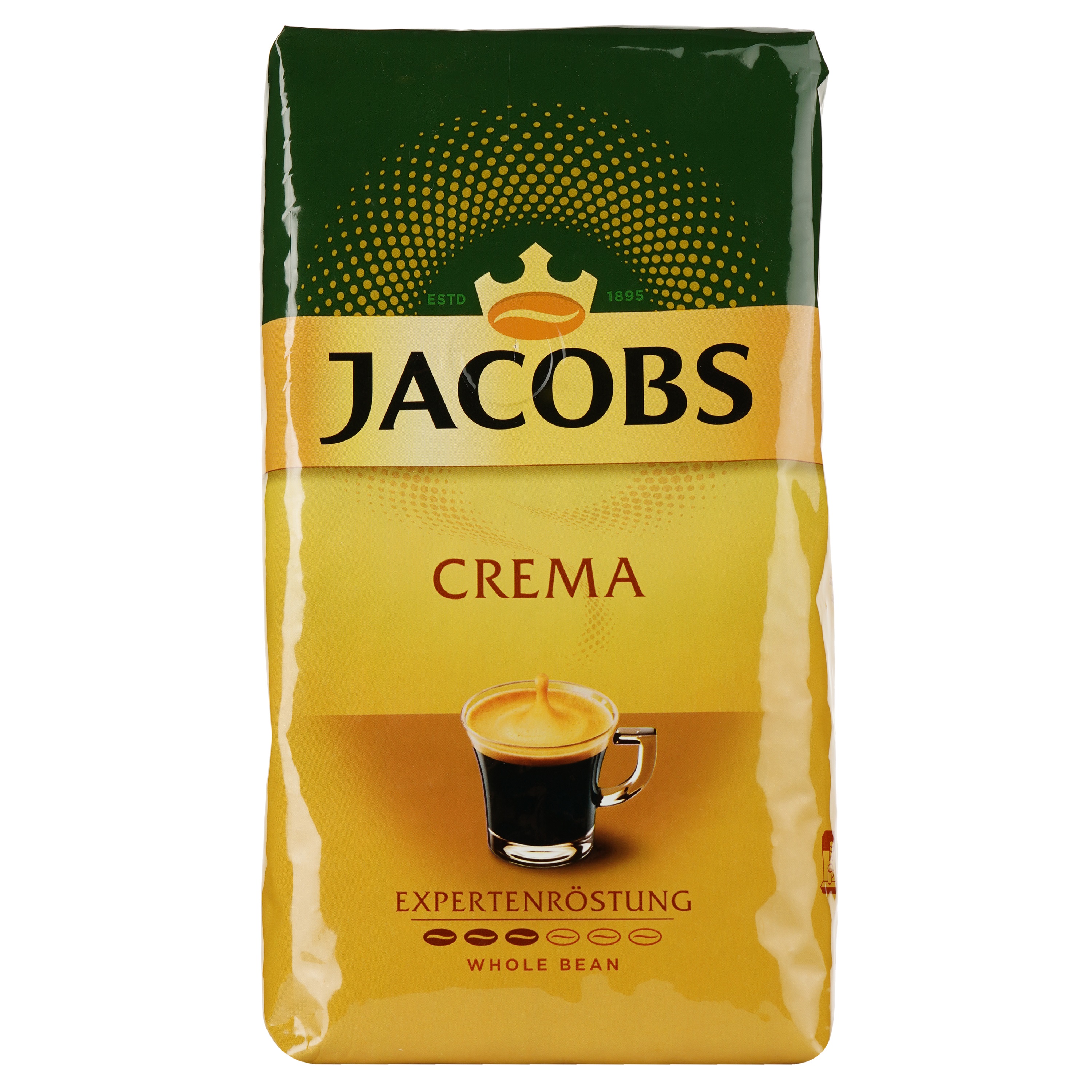 Кофе в зернах Jacobs Crema, 500 г (742112) - фото 1