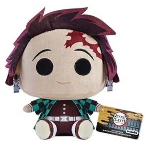 М'яка іграшка Funko Plush Demon Slayer Tanjiro Kamado Клинок, що розсікає демонів Танджіро Камадо 20 см FP TK - фото 1