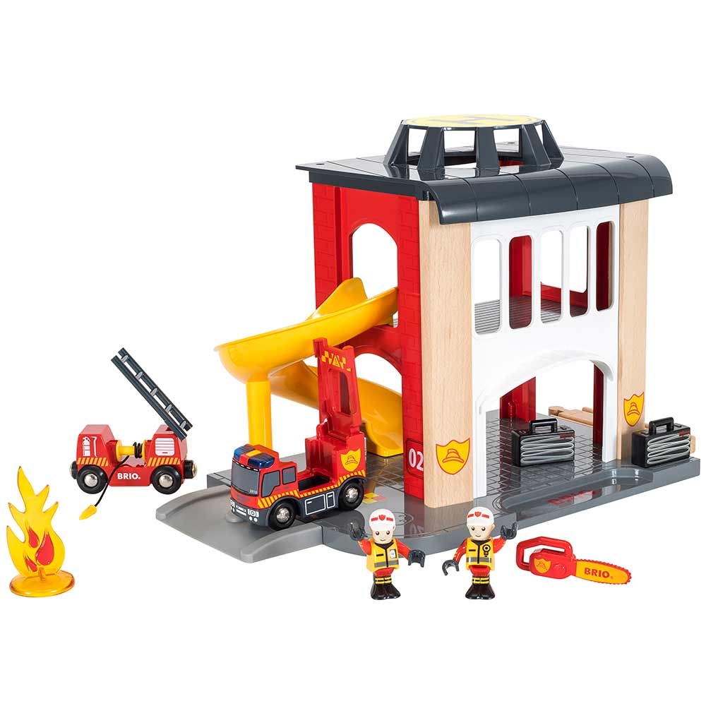 Игровой набор Brio Пожарная станция (33833) - фото 2