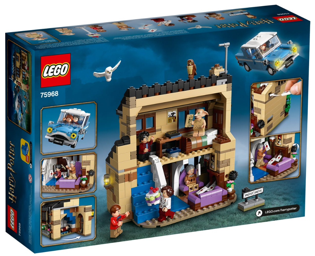 Конструктор LEGO Harry Potter Прівіт-драйв, будинок 4, 797 деталей (75968) - фото 2