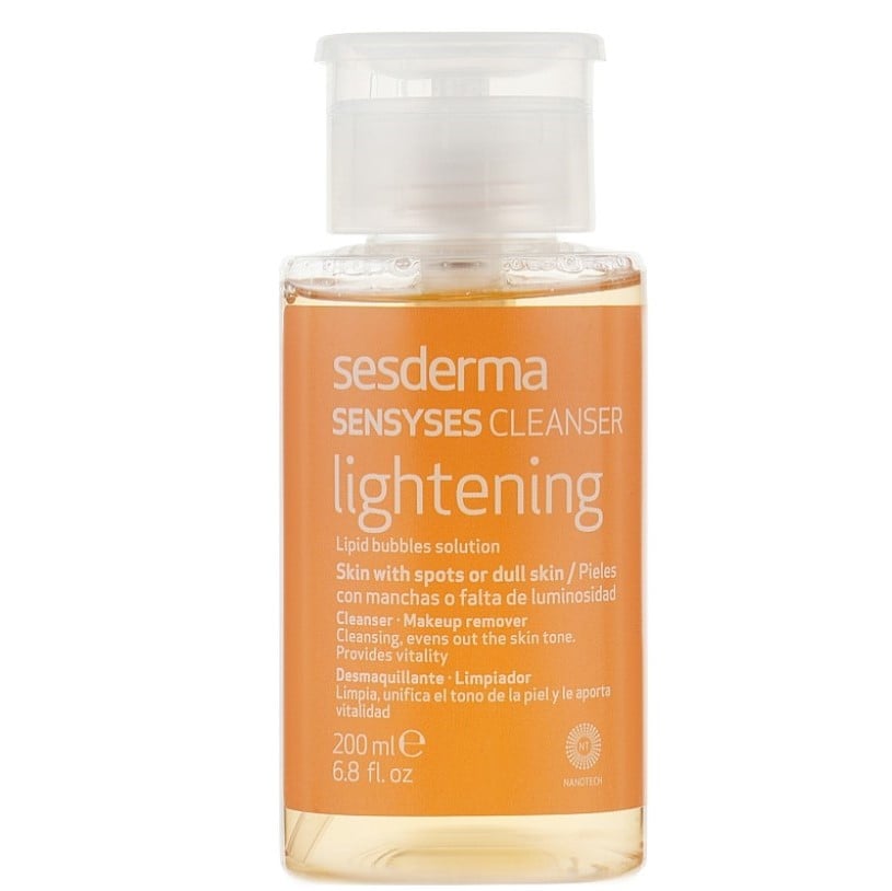 Ліпосомальний лосьйон Sesderma Sensyses Cleanser Lightening, 200 мл - фото 1