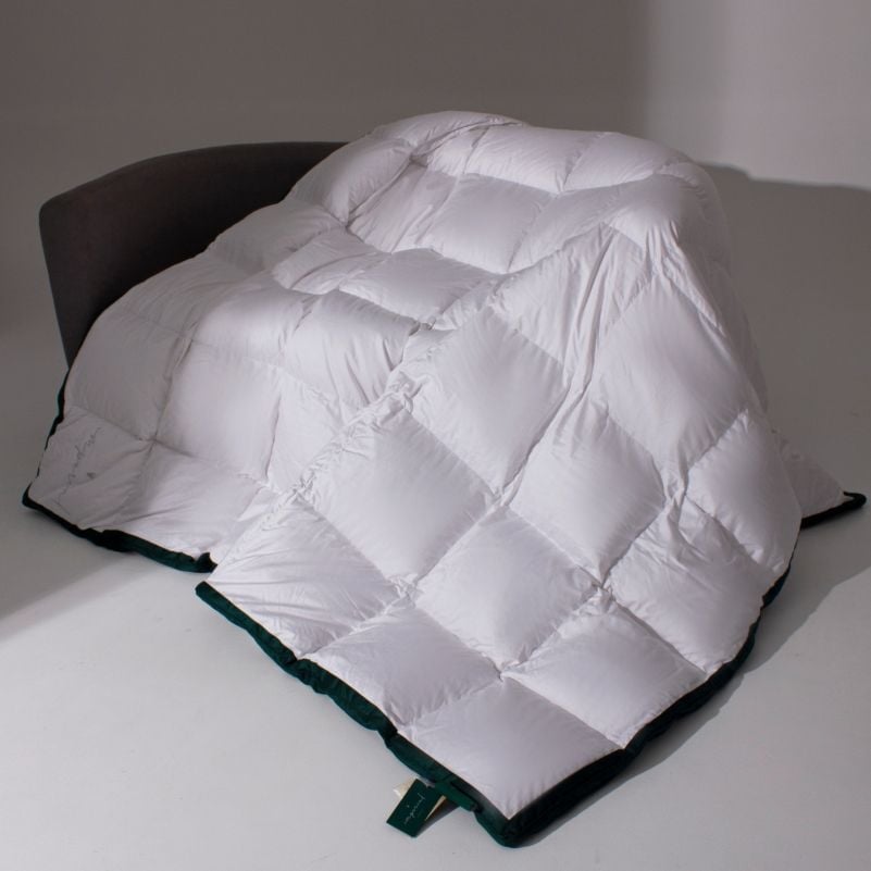 Одеяло антиаллергенное MirSon Imperial Satin Luxe, зимнее, 205х140 см, белое - фото 1