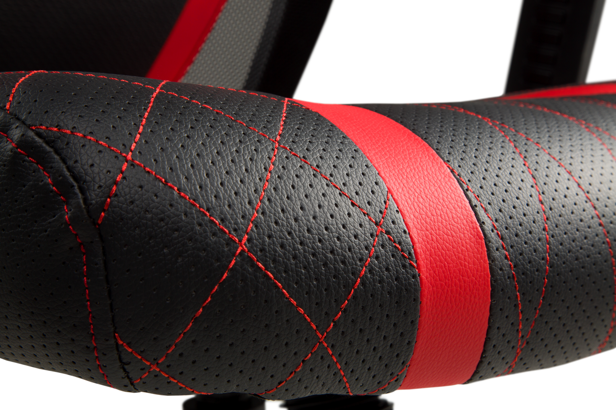 Геймерское кресло GT Racer черное с красным (X-6674 Black/Red) - фото 6