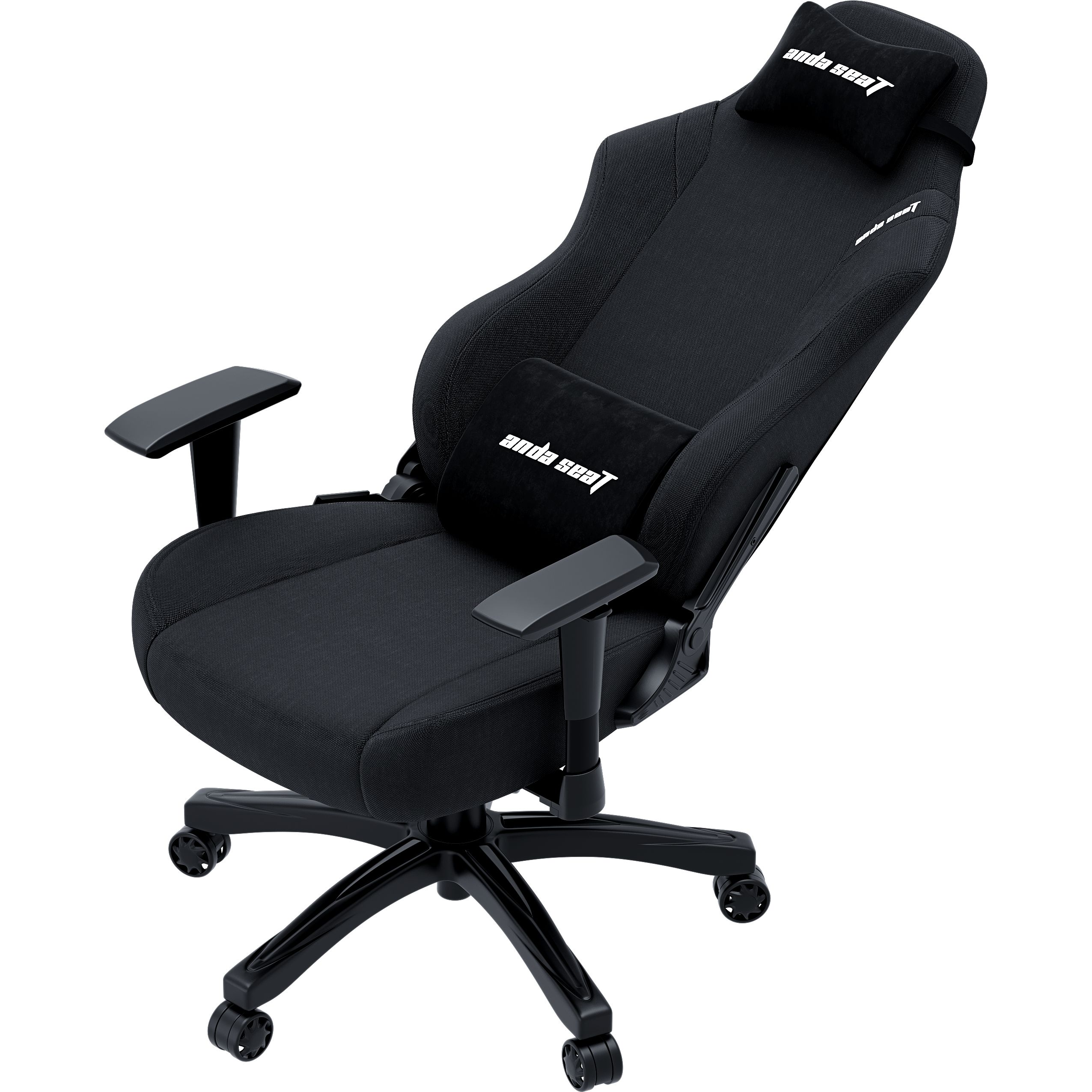 Кресло игровое Anda Seat Luna Size L Black Fabric (AD18-44-B-F) - фото 9