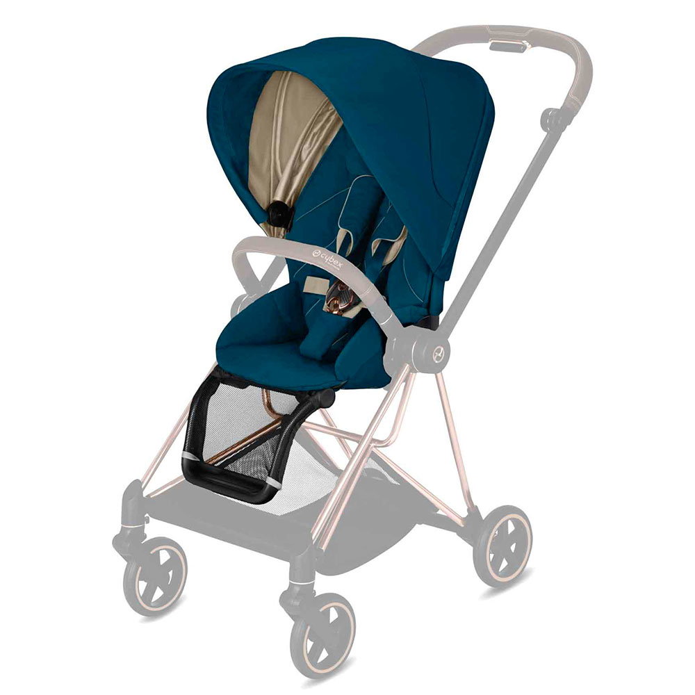 Комплект текстиля для прогулочного блока Cybex Mios Mountain Blue turquoise, синий (520000831) - фото 1