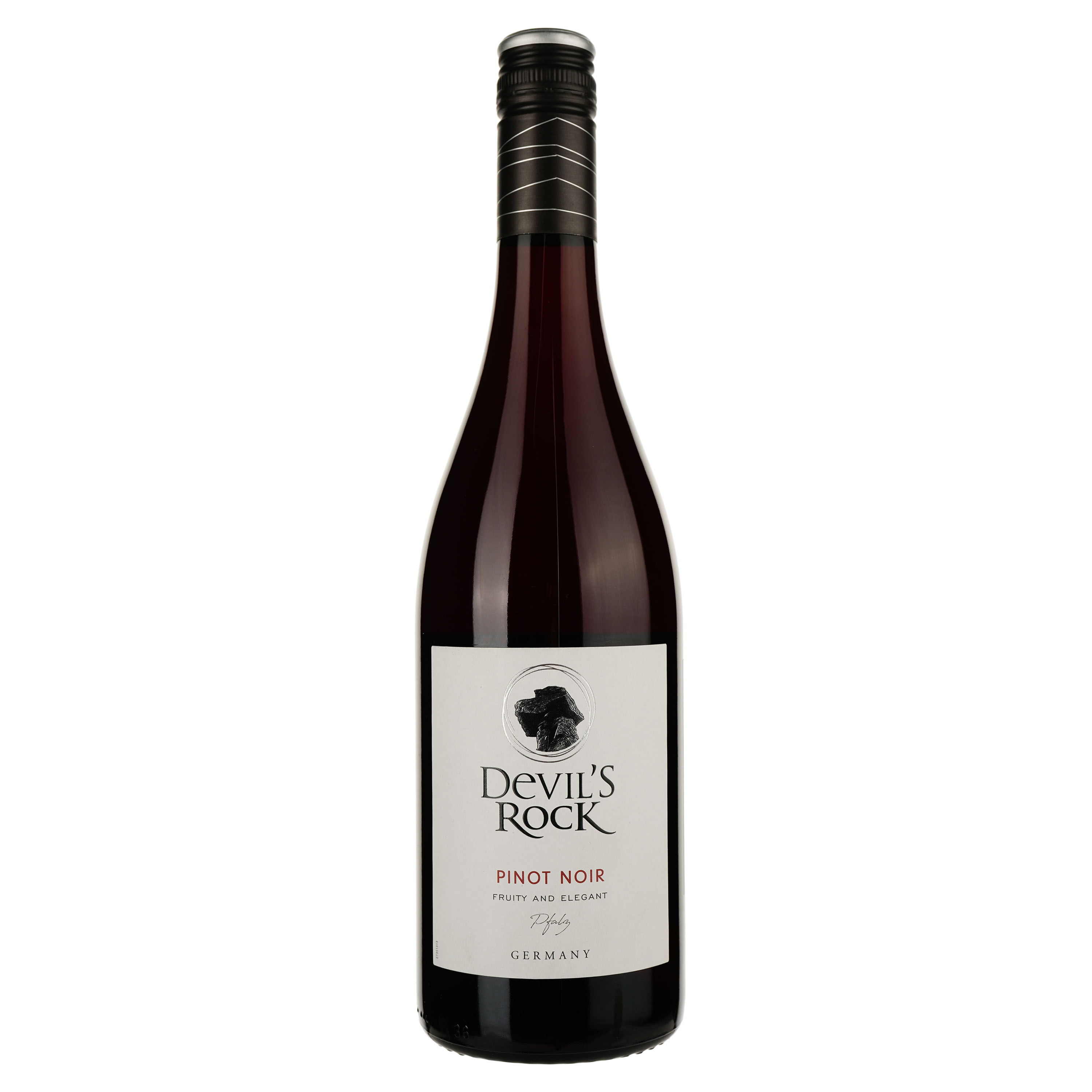 Вино Devil`S Rock Pinot Noir Qualitatswein Pfalz, червоне, сухе, 0,75 л - фото 1