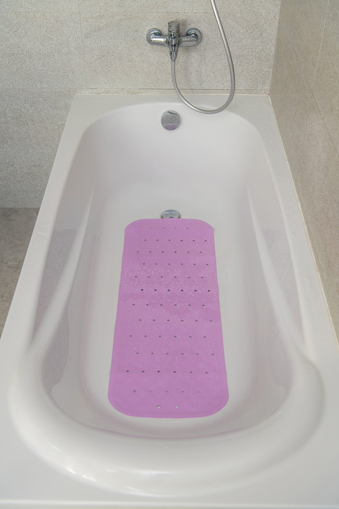 Дитячий гумовий килимок для ванни KinderenOK, XXL, лавандовий (71114_005) - фото 3
