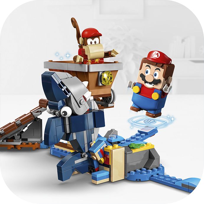 Конструктор LEGO Super Mario Поїздка у вагонетці Дідді Конґа Додатковий набір 1157 деталей (71425) - фото 5