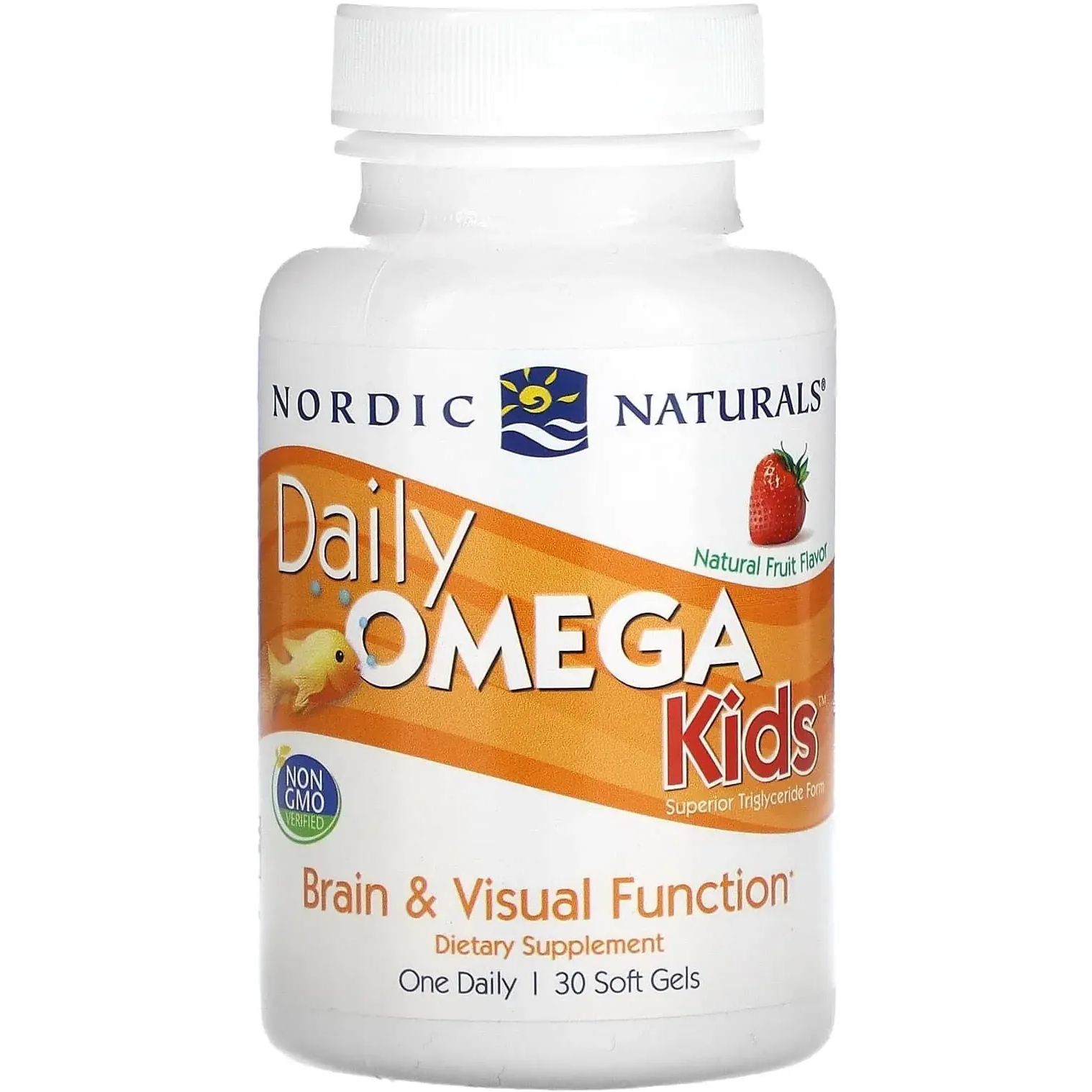 Рыбий жир для детей Nordic Naturals Daily Omega Kids фруктовый вкус 30 капсул - фото 1