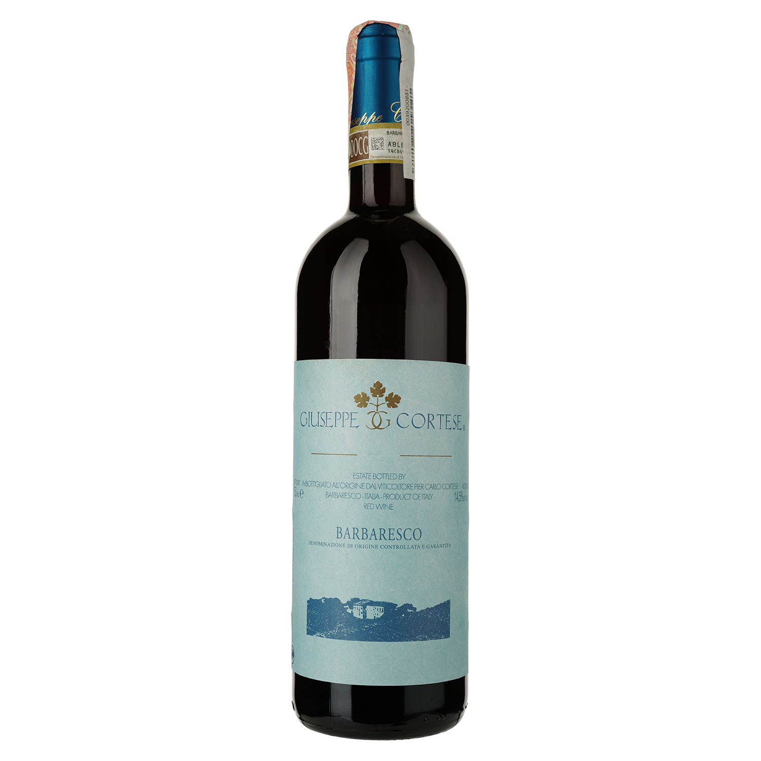 Вино Guiseppe Cortese Barbaresco 2017, червоне, сухе, 0,75 л - фото 1