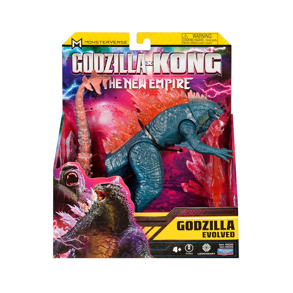 Игровая фигурка Godzilla vs Kong Годзилла после эволюции с лучом 15 см (35202) - фото 3