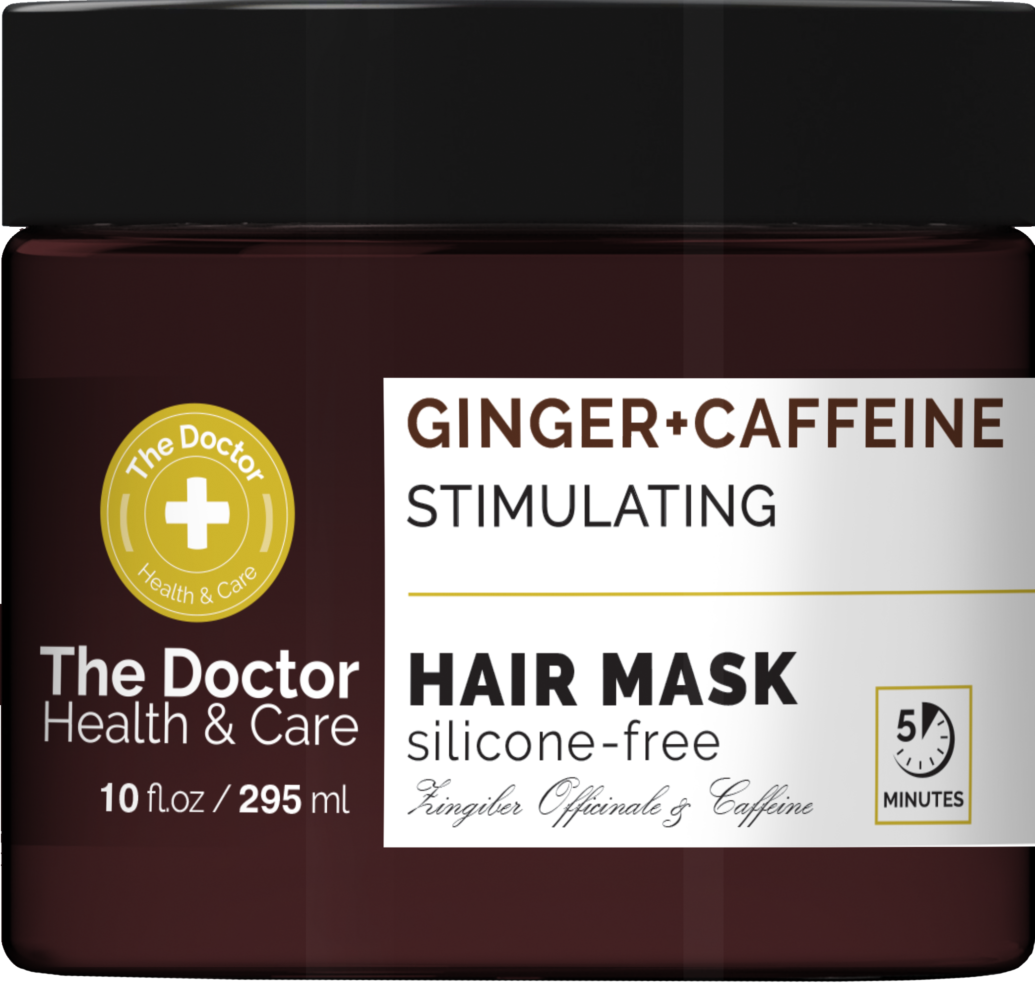 Маска для волосся The Doctor Health&Care Ginger + Caffeine Stimulating Hair Mask, 295 мл - фото 1