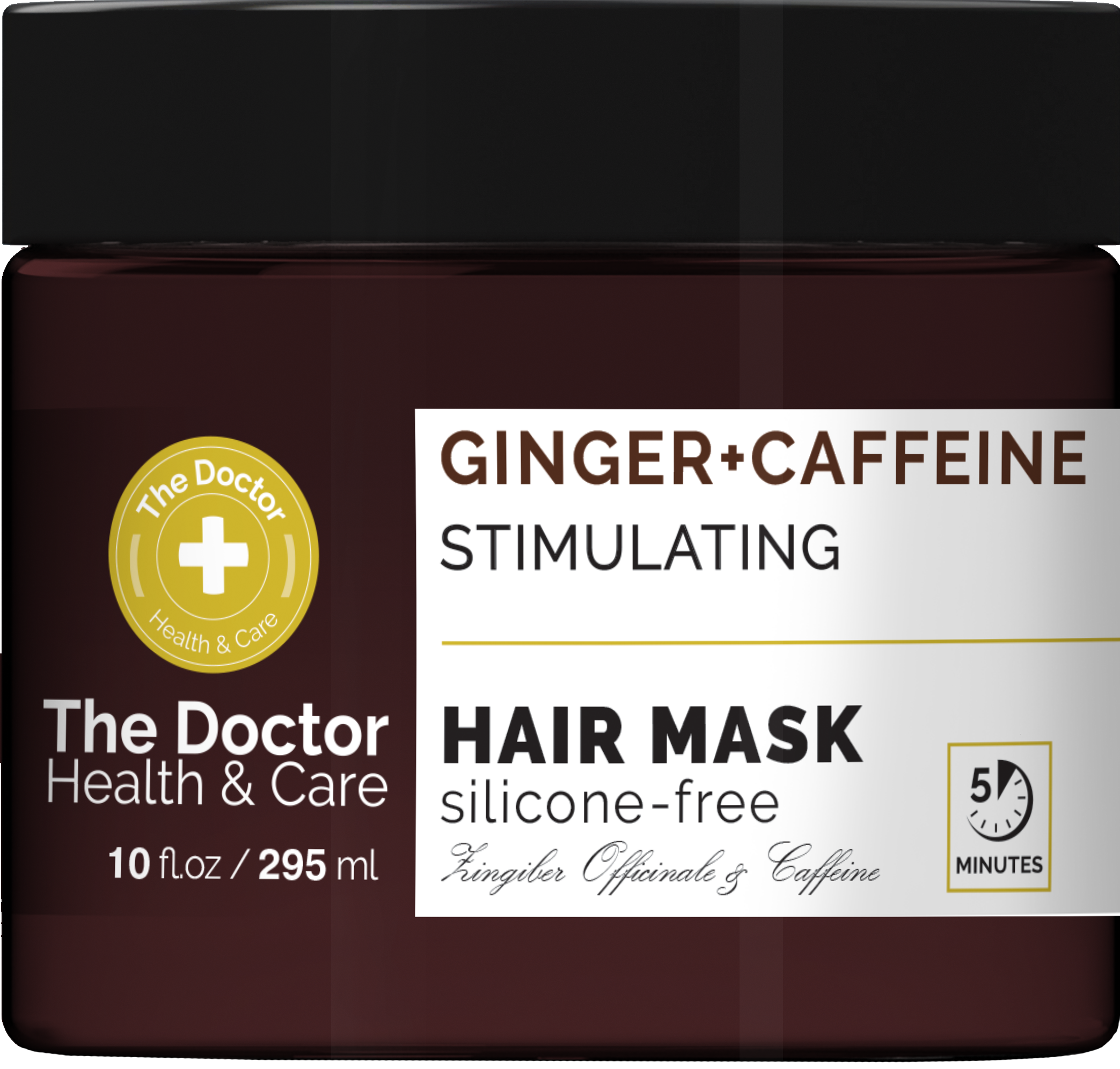 Маска для волос The Doctor Health&Care Ginger + Caffeine Stimulating Hair Mask, 295 мл - фото 1