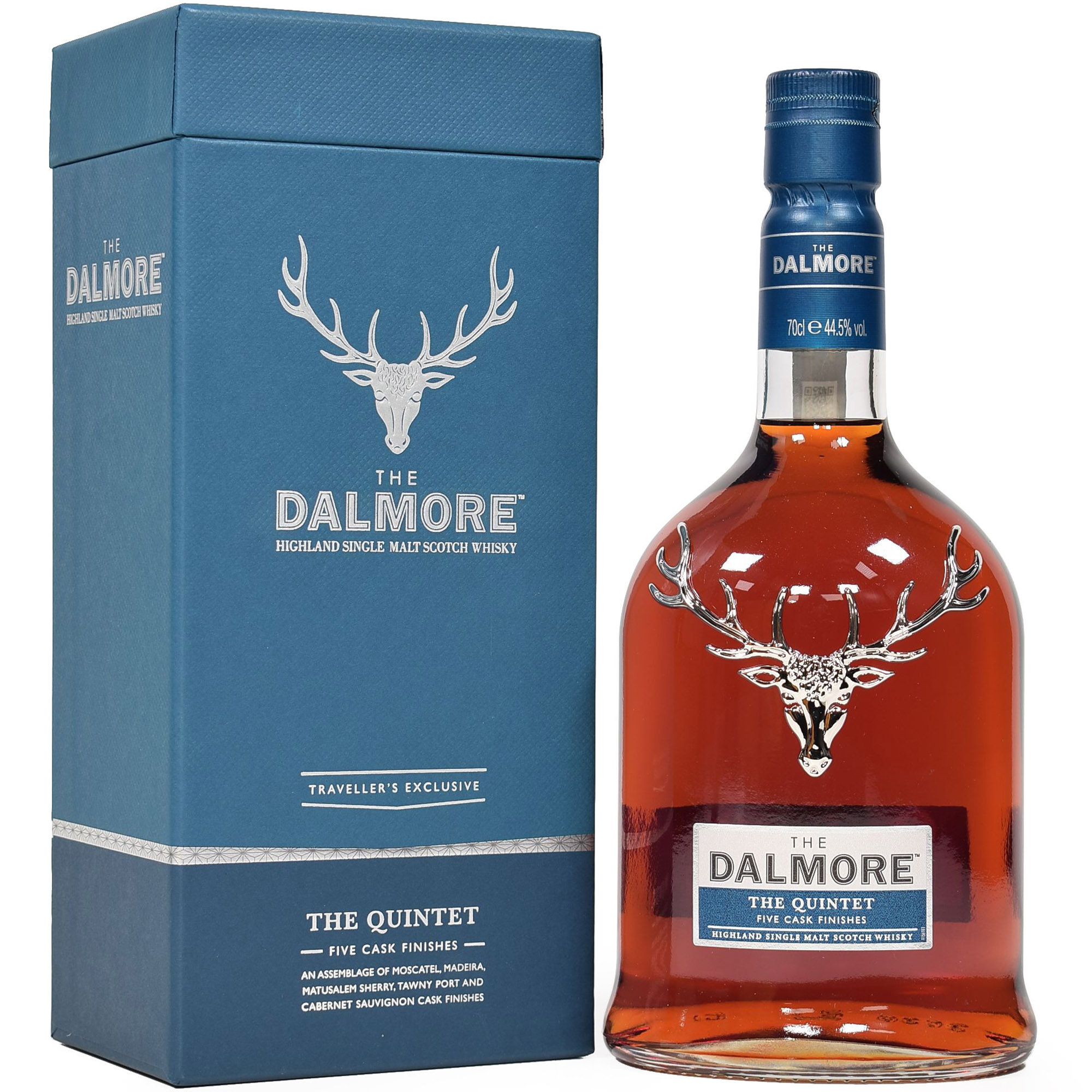 Виски Dalmore The Quintet Single Malt Scotch Whisky 44,5% 0.7 л в подарочной упаковке - фото 1
