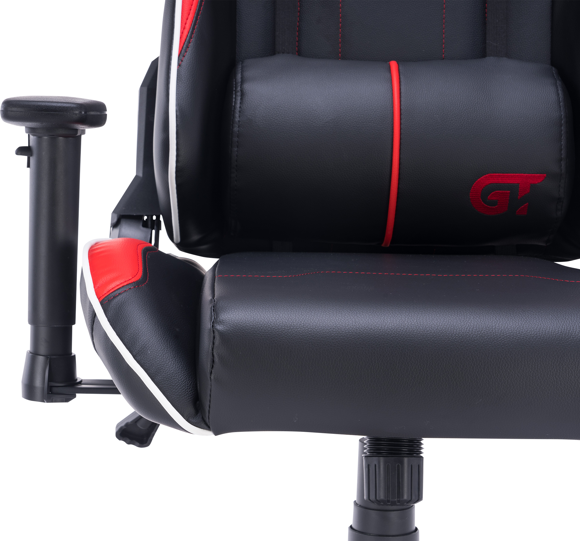 Геймерское кресло GT Racer черное с красным (X-2528 Black/Red) - фото 12