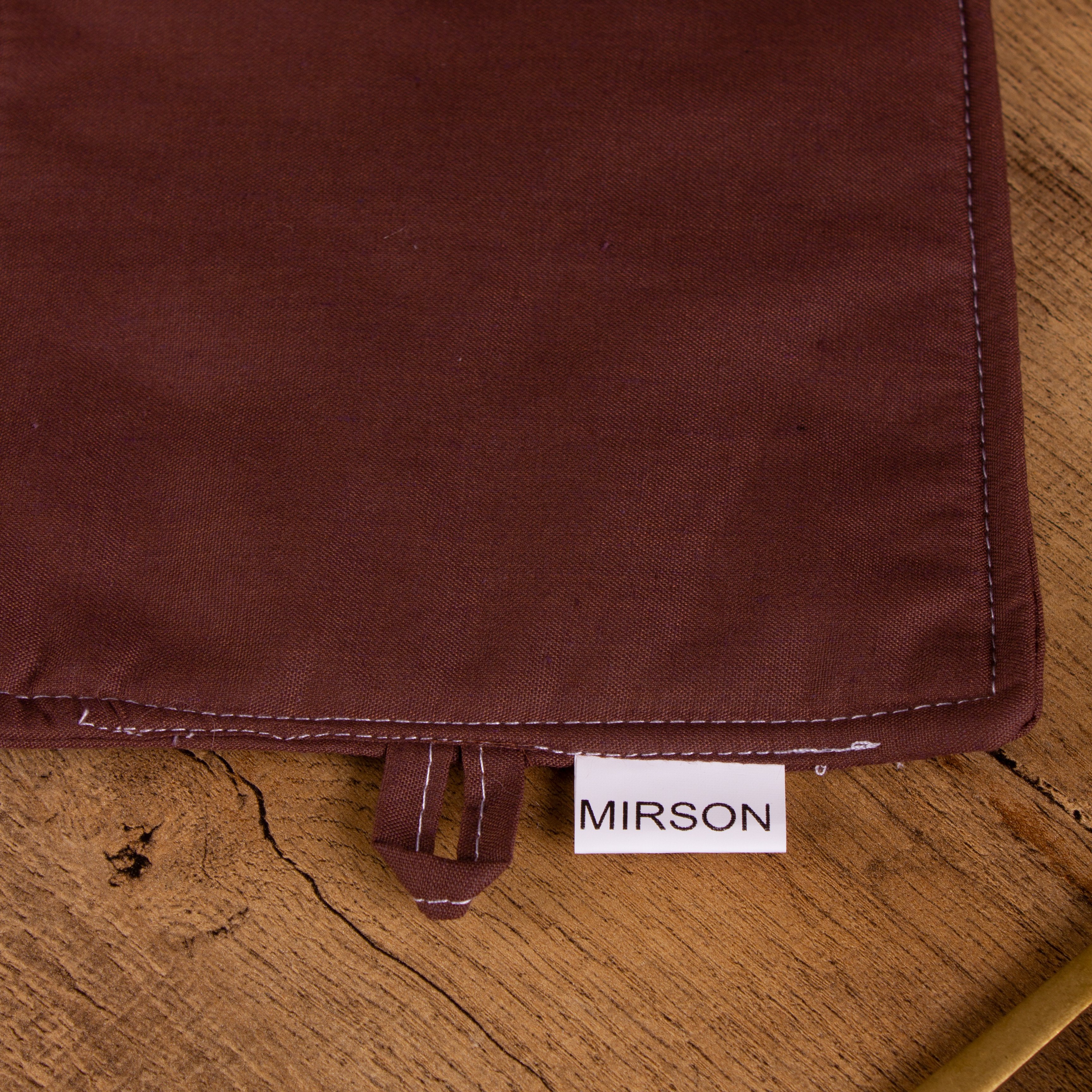 Прихватка MirSon №205 Chocolate, 17х17 см, коричневая (2200006753971) - фото 2