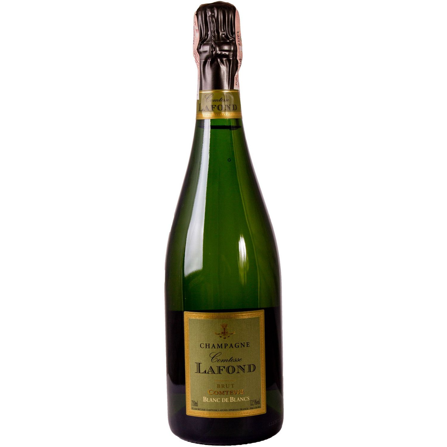 Шампанское Comtesse Lafond Blanc de Blancs Brut, белое, брют, 0,75 л - фото 1