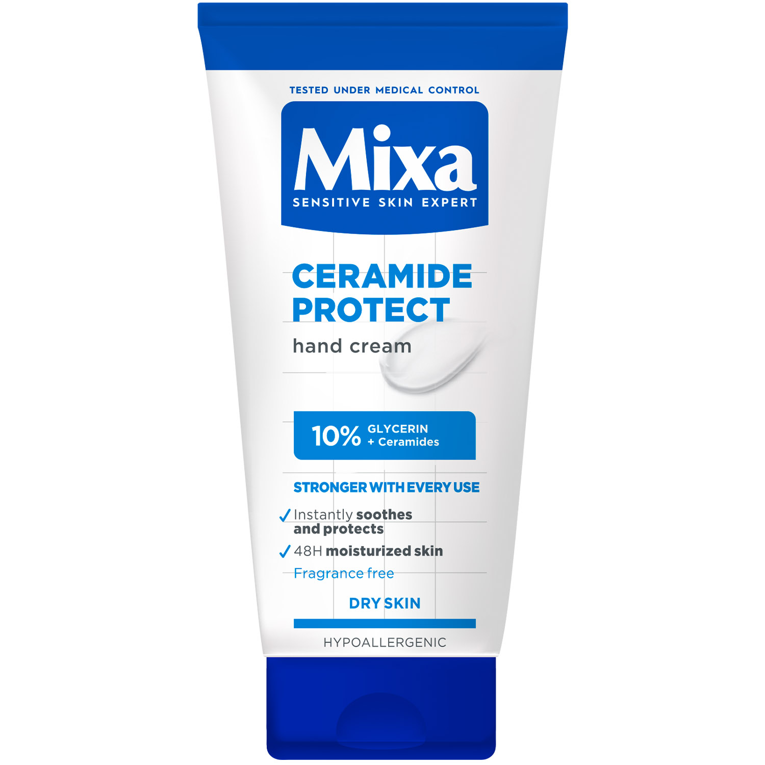 Захисний крем Mixa Ceramide Protect для сухої шкіри рук, 100 мл - фото 1