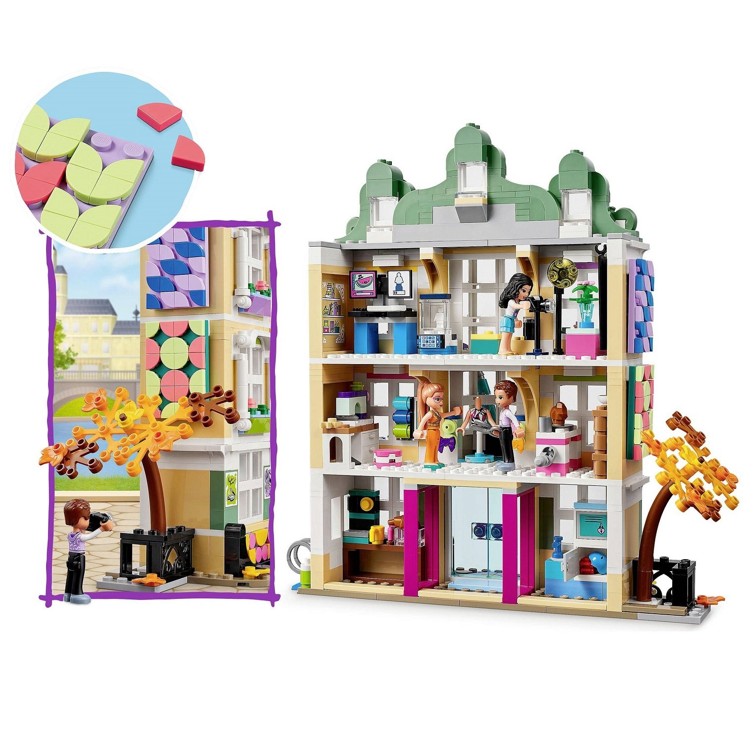 Конструктор LEGO Friends Художественная школа Эммы, 844 детали (41711) - фото 4