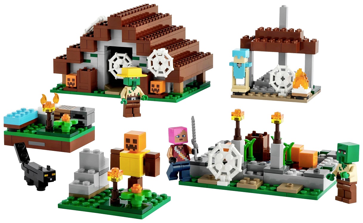 Конструктор LEGO Minecraft Заброшенная деревня, 422 детали (21190) - фото 4