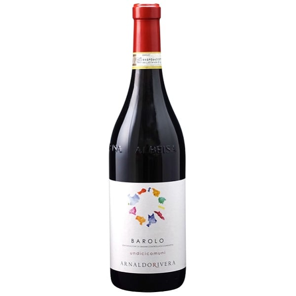 Вино Arnaldo Rivera Barolo Undicicomuni, червоне, сухе, 14%, 0,75 л - фото 1