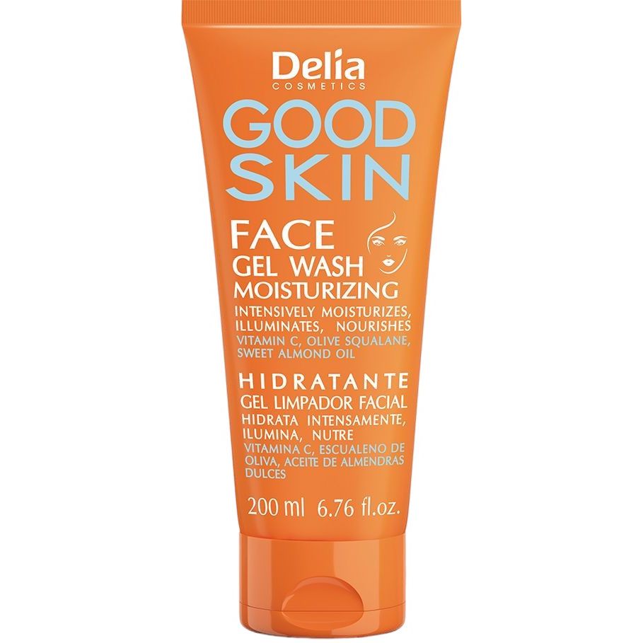 Гель для вмивання обличчя Delia Cosmetics Good Skin зволожуючий 200 мл - фото 1