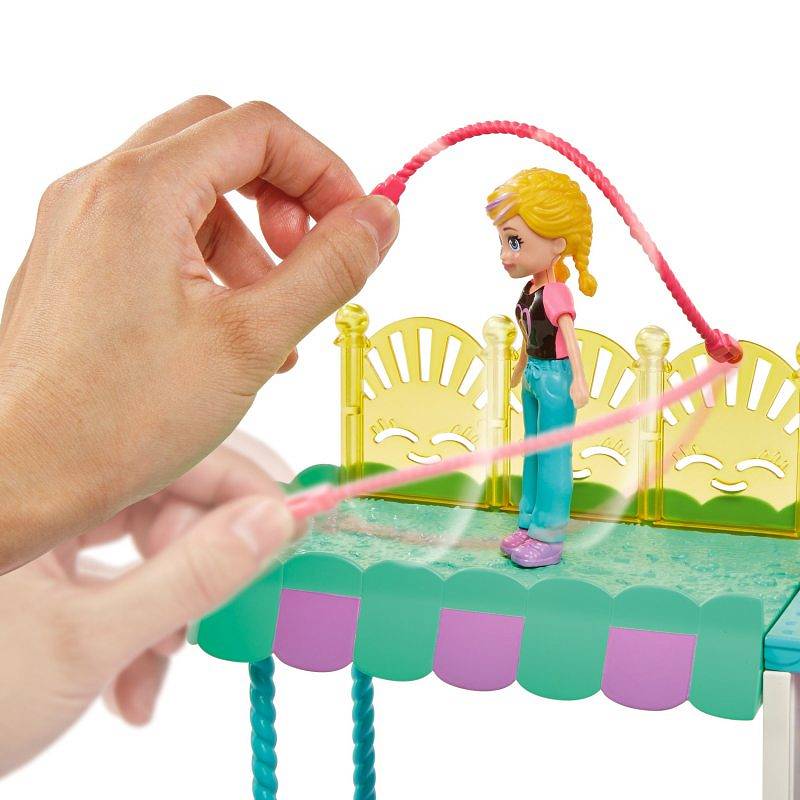 Игровой набор Polly Pocket Sweet Adventures Rainbow Радужный торговый центр (HHX78) - фото 13