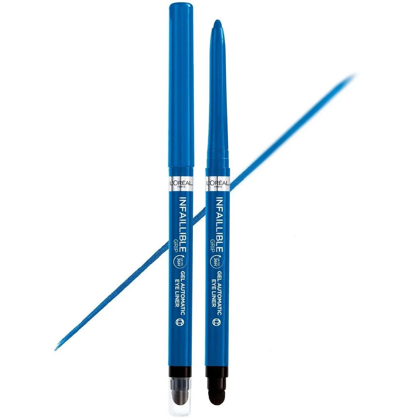 Автоматический карандаш для век L'Oreal Paris Infaillible Grip Gel Automatic Eye Liner тон 06 (Electric Blue) 1 г - фото 1