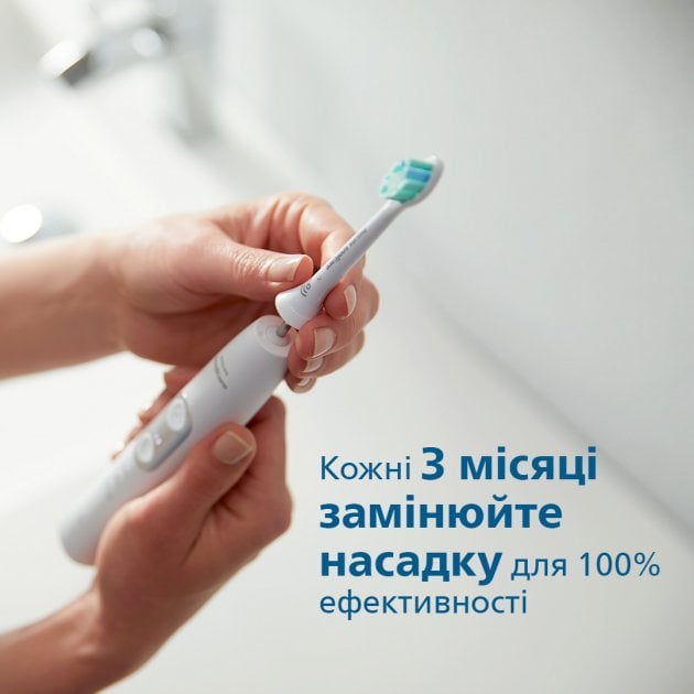 Насадки для зубной щетки Philips W Optimal White (HX6062/10) - фото 6