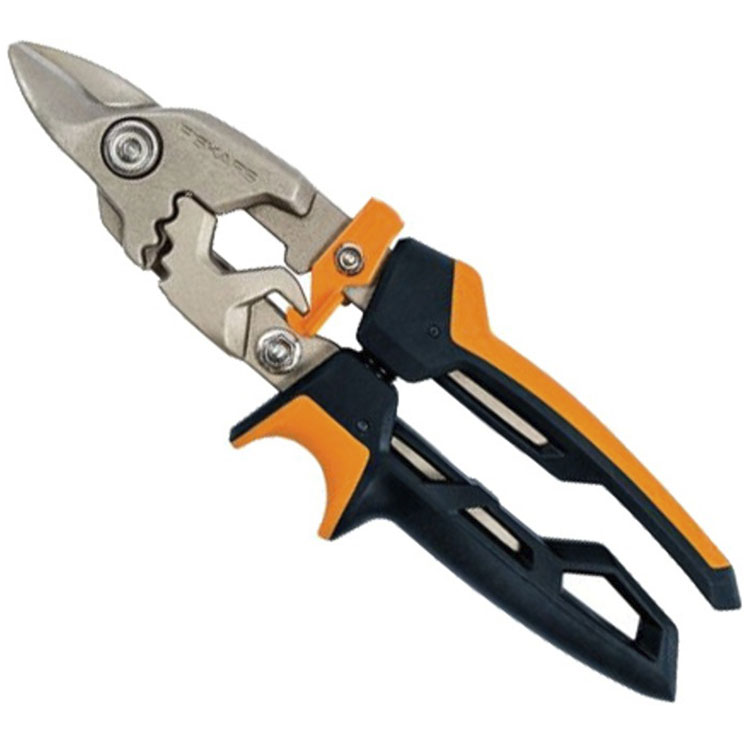 Ножницы Fiskars Pro PowerGear для металла с коротким лезвием (1027212) - фото 1